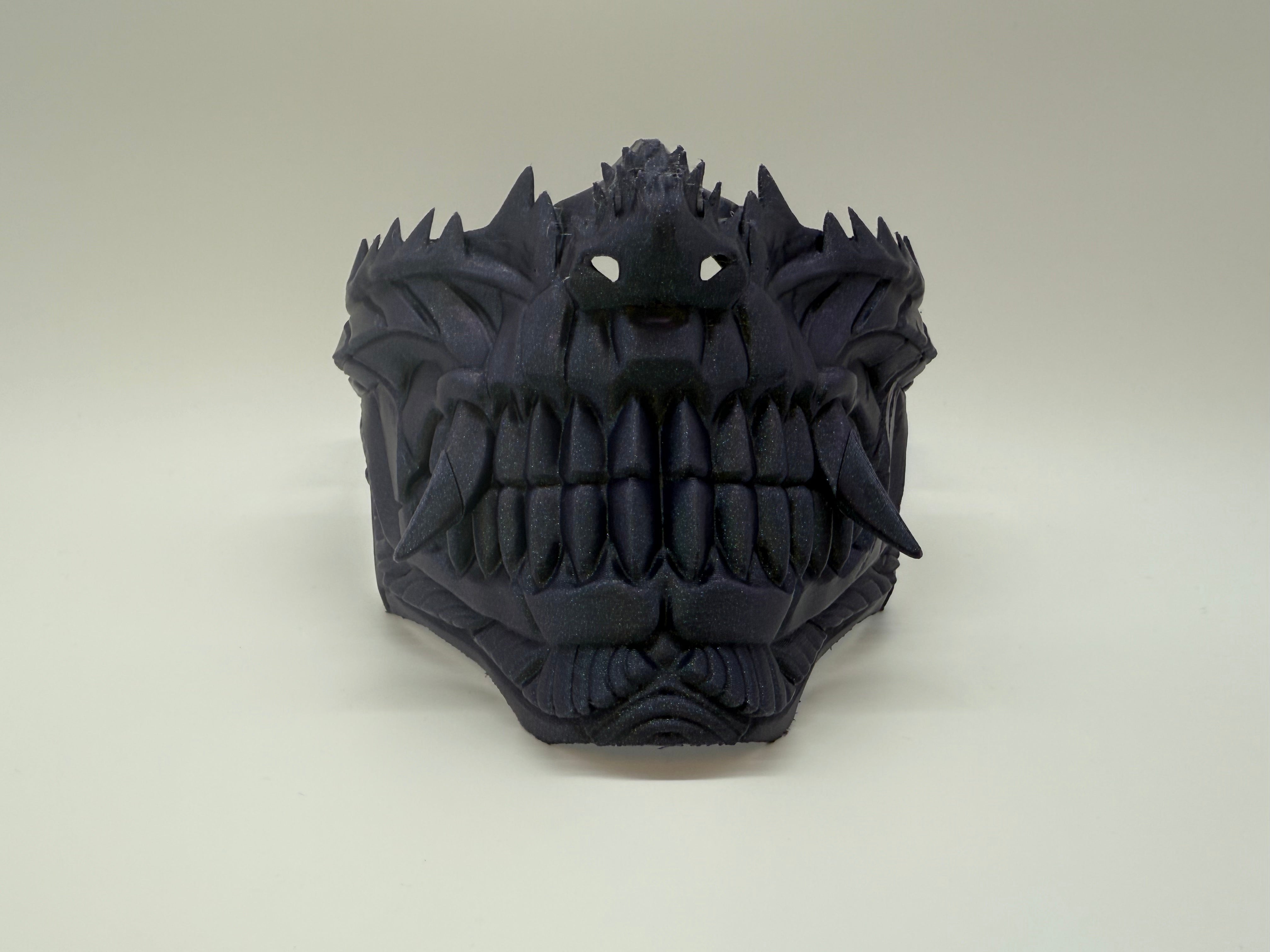 Oni Face Mask – Demonic and Detailed Design – Premium Quality